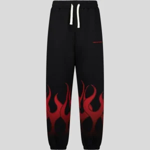 Vision of Super Black Pant Red Flame