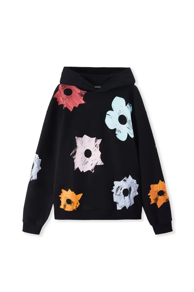 Acupuncture Blossom Hoodie Black - immagine 2