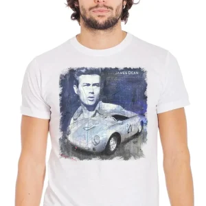 T-shirt Uomo Street Style - James Dean Blu