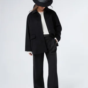 BY MARINA RINALDI Caban in drap di pura lana