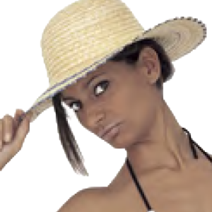 Cappello donna in paglia