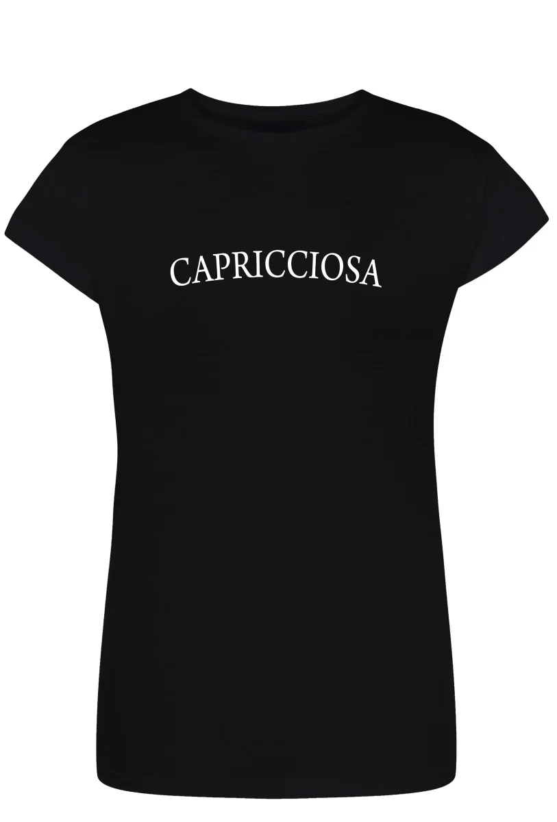 Capricciosa 3412 Solo Parole Lady Donna 100% Cotone Pettinato - immagine 3