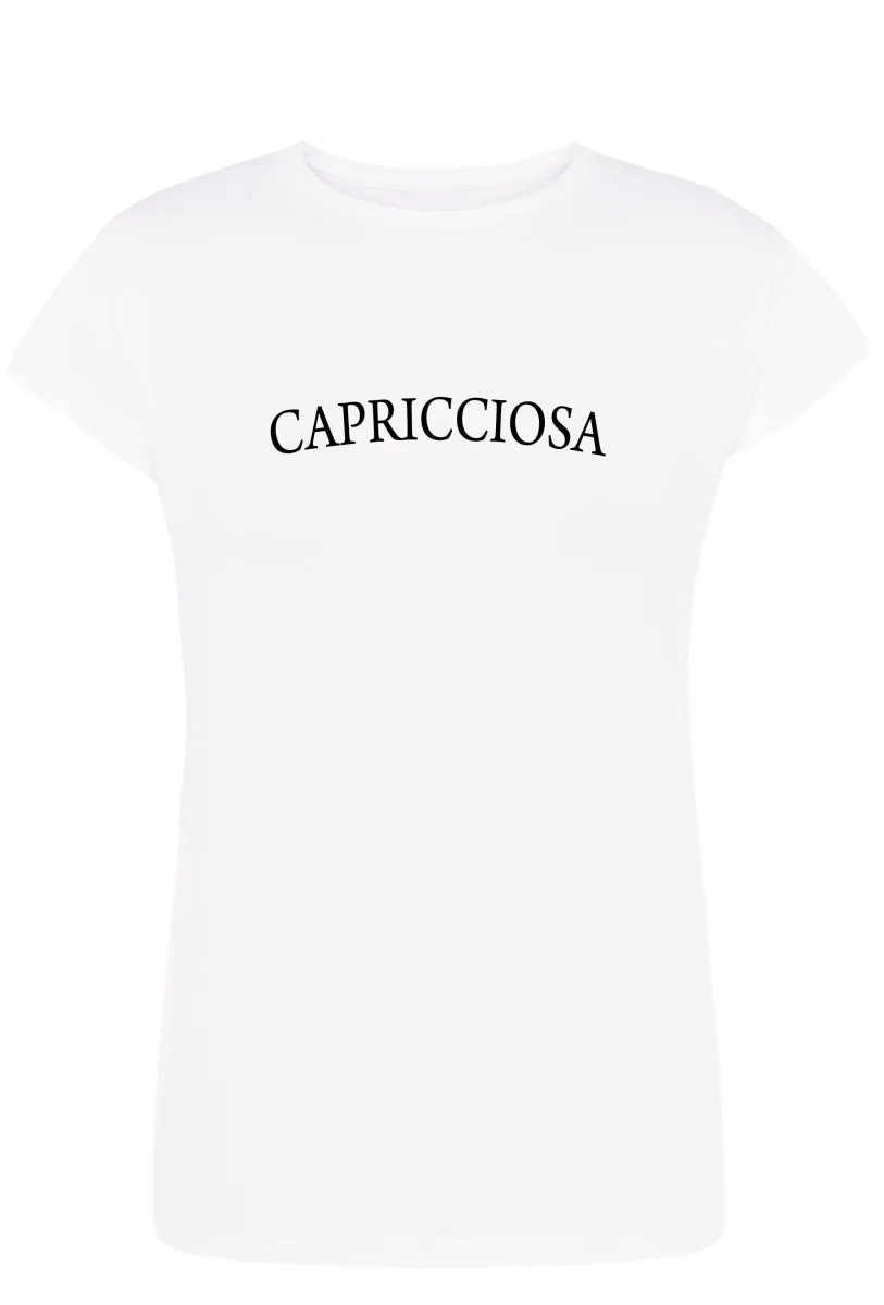 Capricciosa 3412 Solo Parole Lady Donna 100% Cotone Pettinato - immagine 8