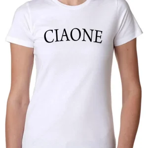 CIAONE Solo Parole 3405 Lady Donna 100% Cotone Pettinato