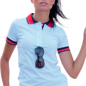Polo Donna Stretch