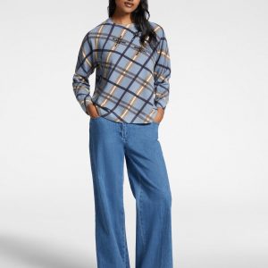 ELENA MIRO’ Maglia stampata e ricamata