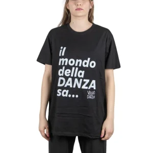 T-SHIRT NERA IL MONDO DELLA DANZA SA...