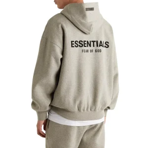 Fear of God Essentials Oatmeal Hoodie