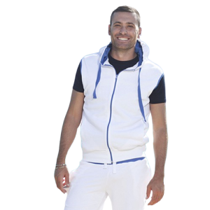 Smanicato Uomo con cappuccio