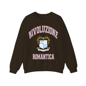 Rivoluzione Romantica Felpa "RR" Chocolate