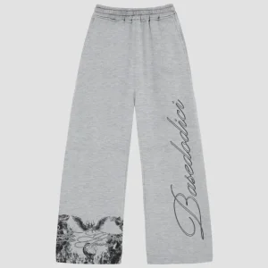 Basedodici "WORLD TOUR" Al Pacino Sweatpant Ash Grey