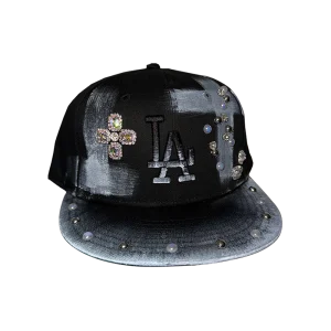 New Era 1/1 Custom 9Fifty LA Dodgers Satin Lined black