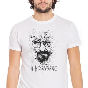 Heisenberg Stilizzato T-Shirt Uomo 100% Cotone
