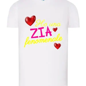 Ho Una Zia Fenomenale T-shirt solo da femmina Mod. Slim