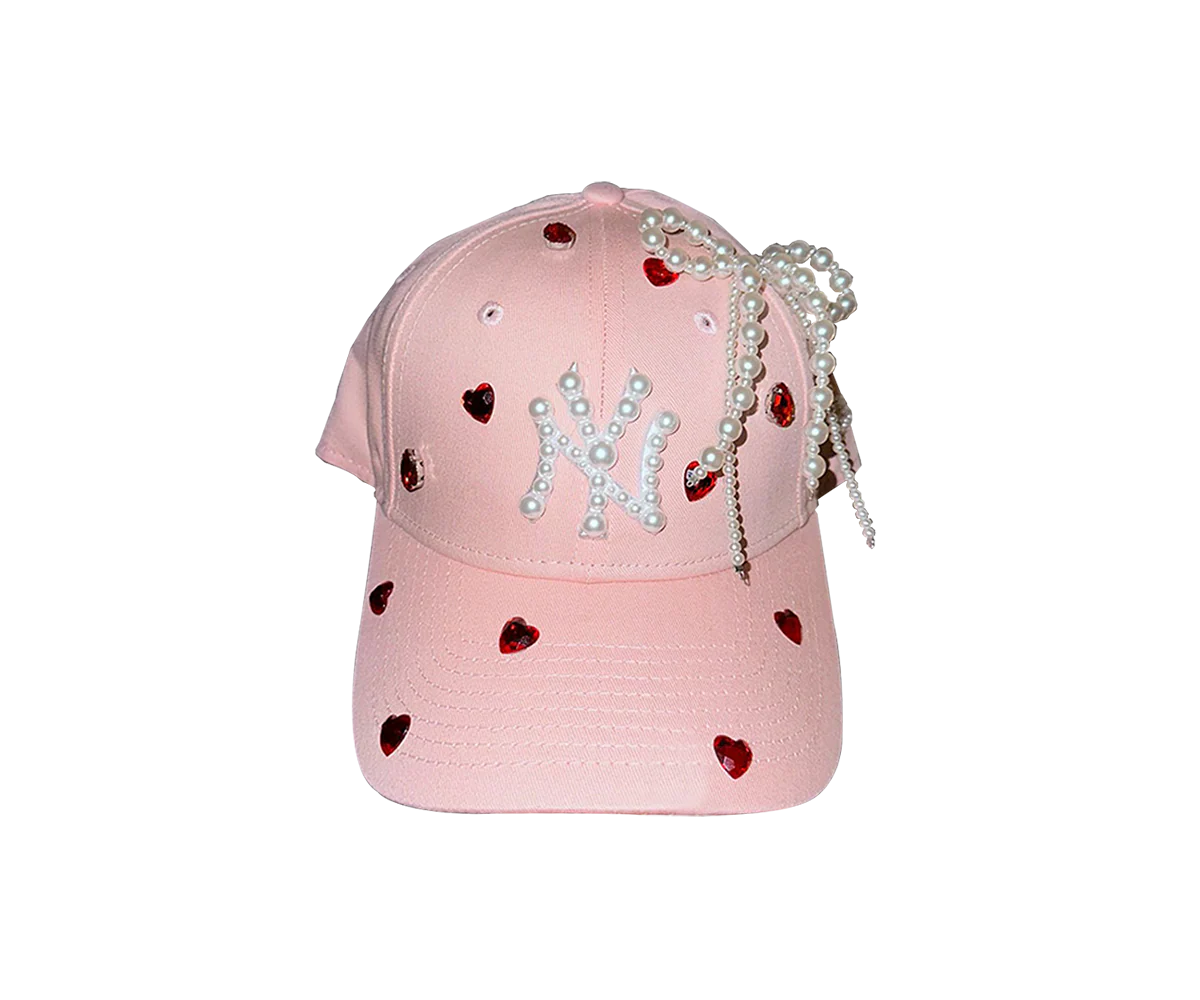 New Era 1/1 Custom 9Forty New York Yankees MLB Colour Essentials Rosa - immagine 2