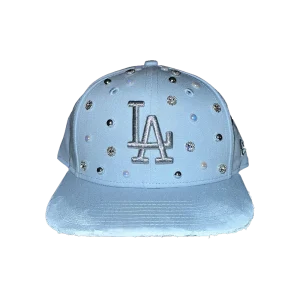 New Era 1/1 Custom 9Fifty Los Angeles Dodgers Metallic 9FIFTY Pale Blue/Metallic Silver