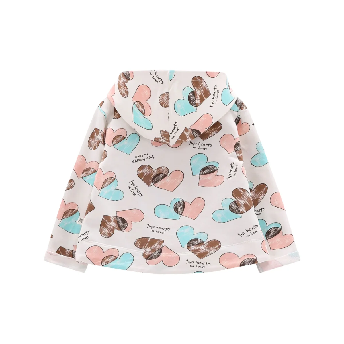 felpa con cappuccio bambina - immagine 3