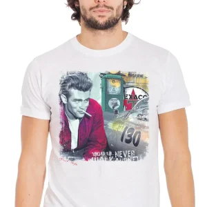 T-Shirt Uomo James Dean - Street Style 100% Cotone