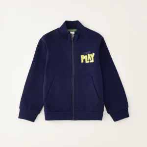 felpa con zip bambino