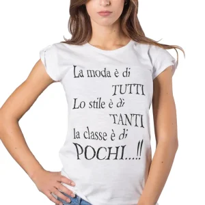 T-shirt Slub Donna Street Style - Cotone 100%