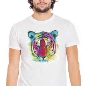 T-shirt Uomo STREET STYLE Leon – 100% Cotone Bio