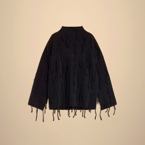 LIVIANA CONTI Maglia con frange