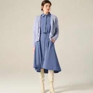 MANILA GRACE Cardigan treccia