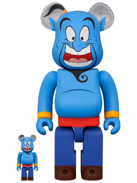 Bearbrick 100% 400% Aladdin Genie