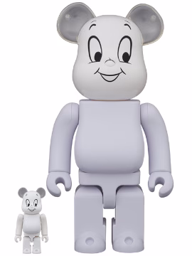 BEARBRICK 100% 400% CASPER