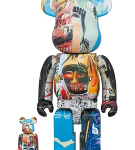 BEARBRICK 100% 400% JEAN-MICHEL BASQUIAT BWWT 3