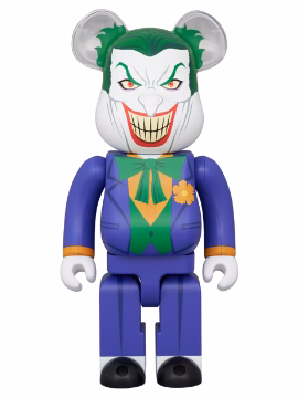 (PREORDER) Bearbrick 400% Batman Hush The Joker - immagine 2
