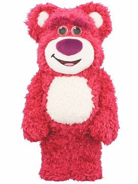 BEARBRICK 400% TOY STORY 3 LOTSO COSTUME VERSION