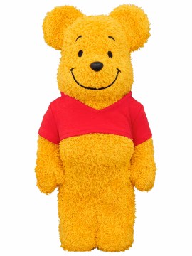 BEARBRICK 400% WINNIE THE POOH COSTUME VERSION