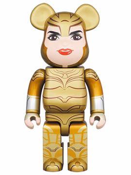 BEARBRICK 400% WW84 WONDER WOMAN GOLDEN ARMOR