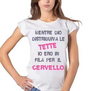 T-shirt Donna Slub Cotone Bio - STREET STYLE