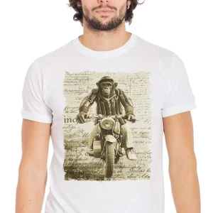 Monkey Dream Moto - T-shirt Uomo Urban 100% Cotone