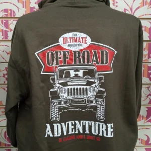 OFF ROAD VERDE MILITARE 10068 - Felpa UNISEX College - AWDis