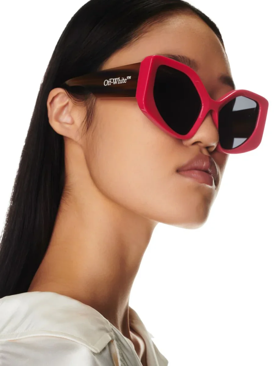 Off-White Sunglasses Denver Pink Brown - immagine 6