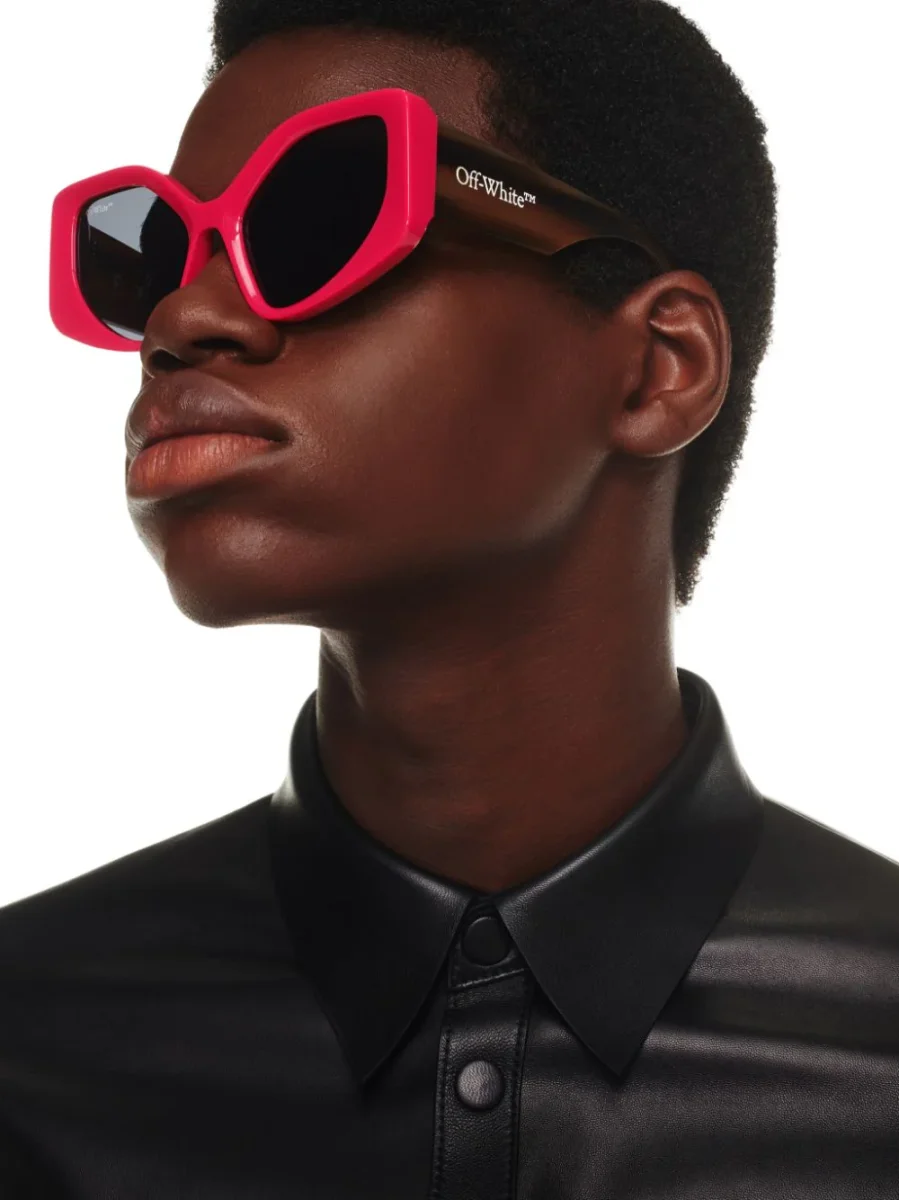 Off-White Sunglasses Denver Pink Brown - immagine 5