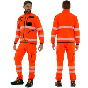 Giacca  Elasticizzata Alta Visibilità