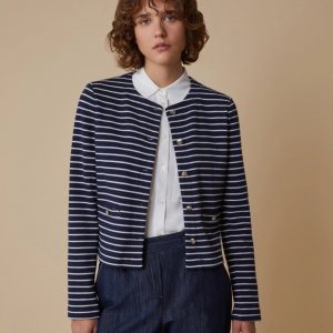 PENNYBLACK Giacca girocollo in jersey piqué