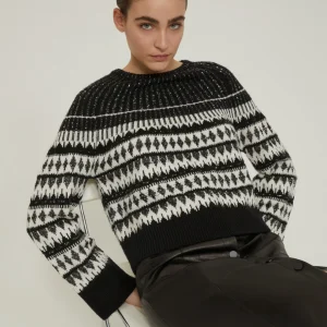 PENNYBLACK Maglia jacquard con paillettes