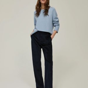 PENNYBLACK Pantalone straight fit in velluto