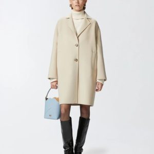 PINKO Cappotto monopetto classico