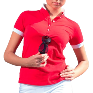 Polo Donna collo coreano