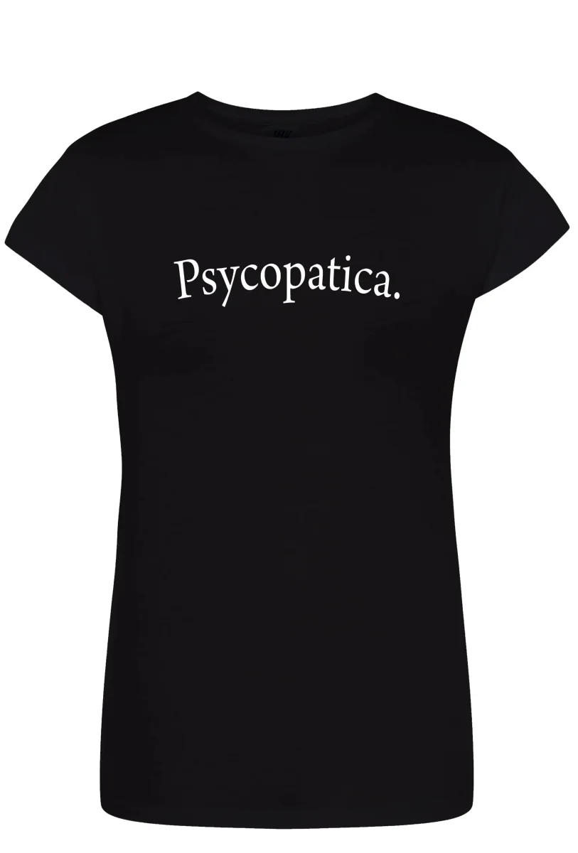 PSYCOPATICA Solo Parole 3401 Lady Donna 100% Cotone Pettinato - immagine 3