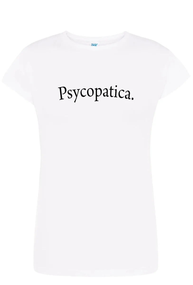PSYCOPATICA Solo Parole 3401 Lady Donna 100% Cotone Pettinato - immagine 7