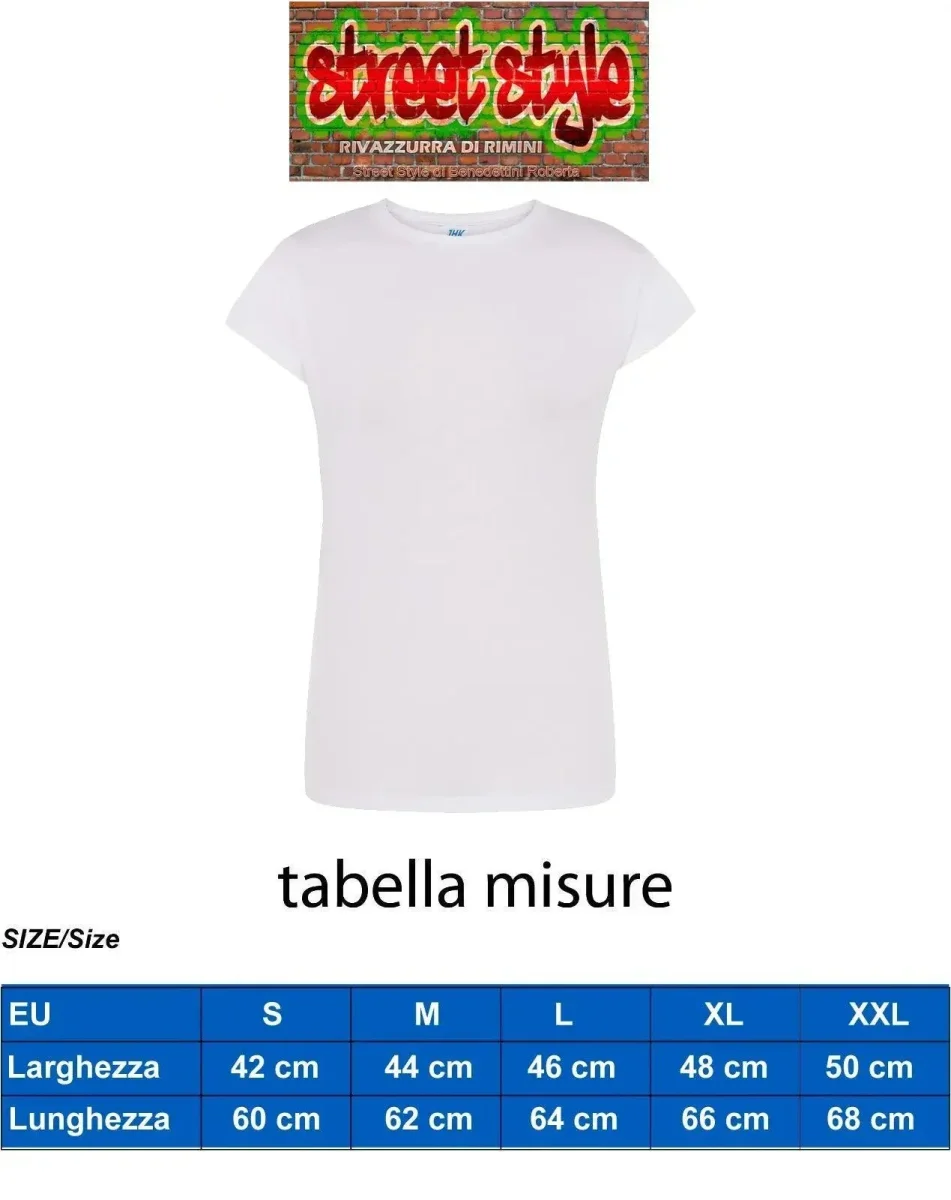 PSYCOPATICA Solo Parole 3401 Lady Donna 100% Cotone Pettinato - immagine 9