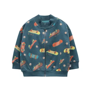 felpa con zip bambino