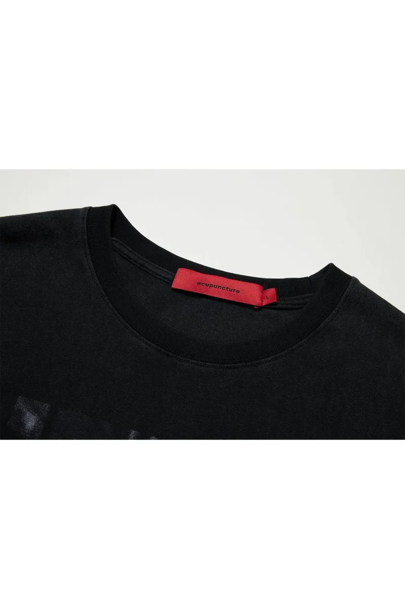 Acupuncture Rabbit Tshirt Black - immagine 4